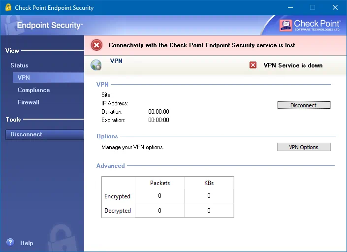 Check Point Endpoint Security VPN