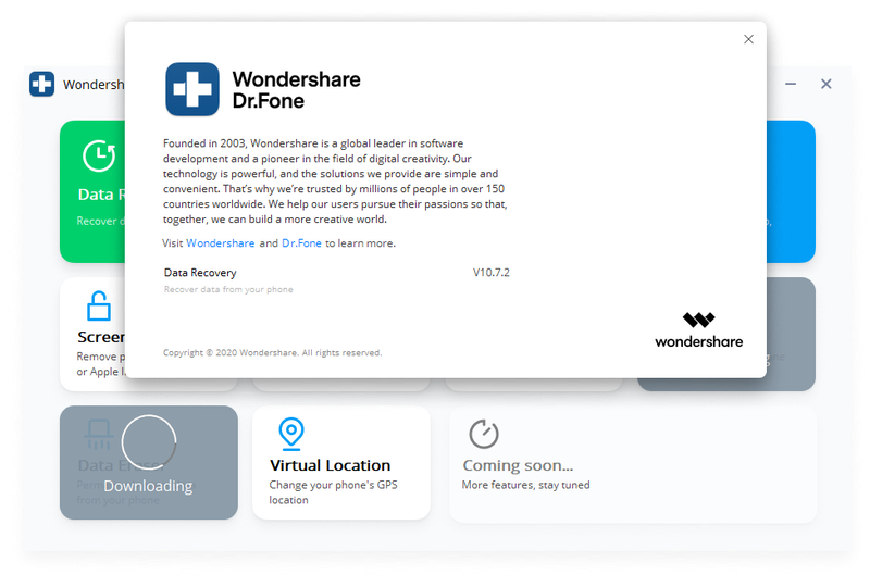 Wondershare Dr. Fone for Android 10.7.2.32 + ключи 2023