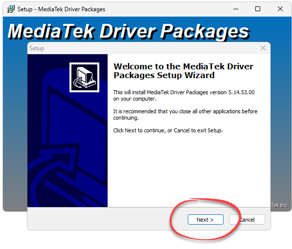 MT65xx Preloader Driver для Windows 7, 10, 11