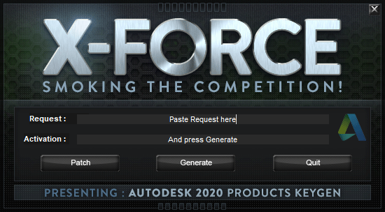 xForce KeyGen для Autocad