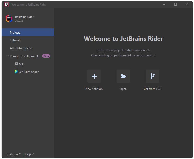 JetBrains Rider 2022.2 2022.2