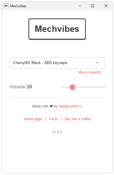 Mechvibes 2.3.0 Plus + звуки