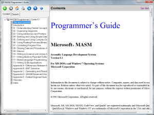 MASM (Microsoft Macro Assembler) для Windows 10