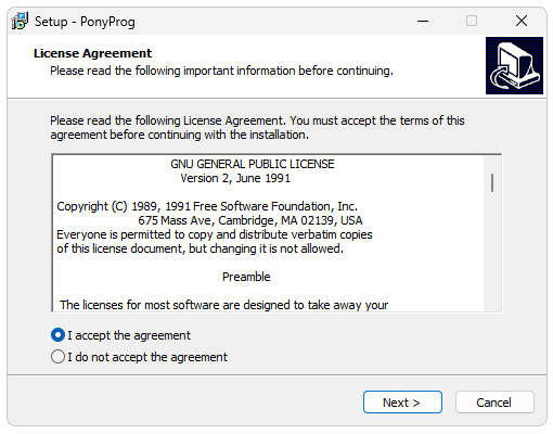 Программатор PonyProg2000 для Windows 7, 10, 11